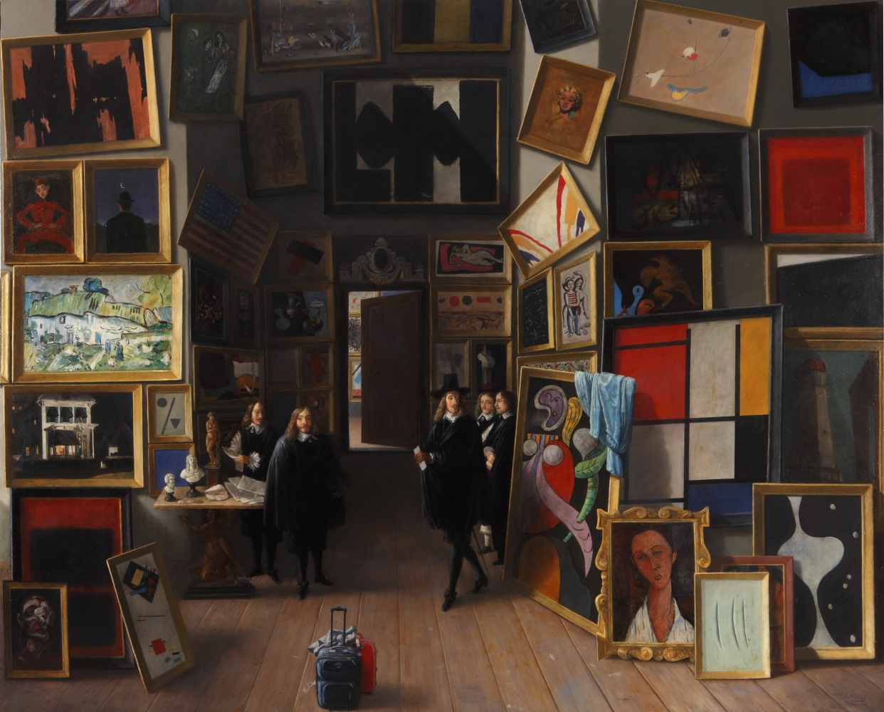 Cristóbal Toral - La nueva colección del Archiduque (D´après David Teniers el Joven)